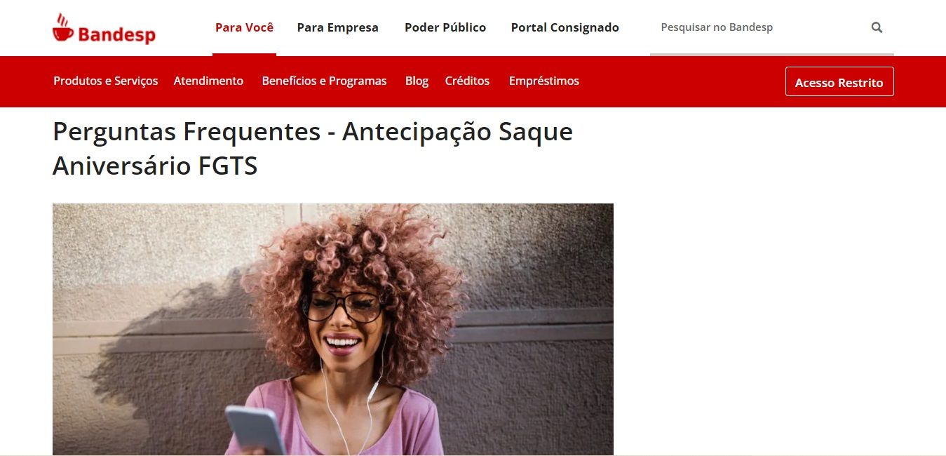 Antecipa O Saque Anivers Rio Fgts Perguntas Frequentes Bandesp